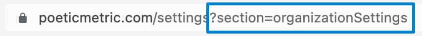Query parameters in the address bar query parameters in the address bar